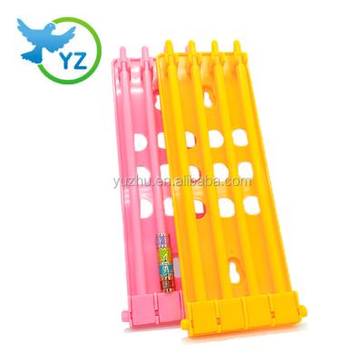 China Viable PINK/YELLOW foot ring holder for placing pigeon ring and foot ring for sale