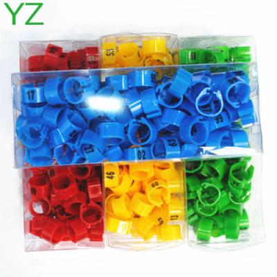 China 2014 Hot Sale Colorful Plastic Bands Sustainable Plastic Poultry Rings for sale