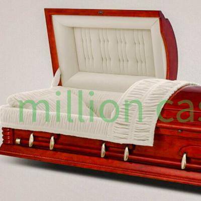 China Excellent USA American Classic Standard Style Funeral Casket with Wholesale Price for sale