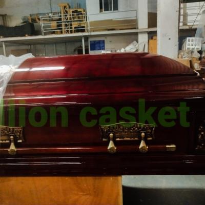 China American Style Solid Ash American Style Casket / Casket Funeral Supplies for sale