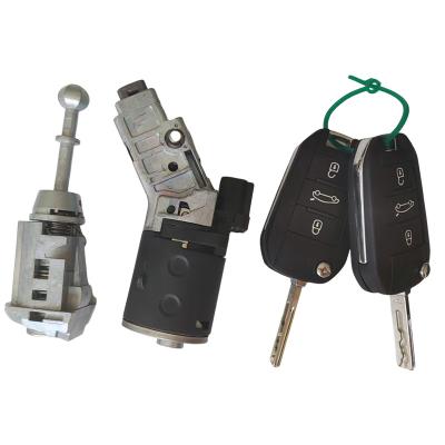 China Universal Motor Start OE9807148380,9807148280,1610783580 Universal Car Door Locks Auto Parts Car Door Lock Cylinder for sale