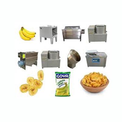 China Factory Automatic Plantain Banana Chips Production Line for sale