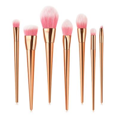 China Full Lasting Fancy Makeup Sets With Brush Palette Crystal Quartz Dense Rose Gold Makeup Eye Set Brush for sale