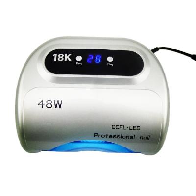 China Nail Art Beauty Factory Direct Sales 18K Machine Strong Polish Automatic Induction Gel Fast Drying UV Lamp for sale