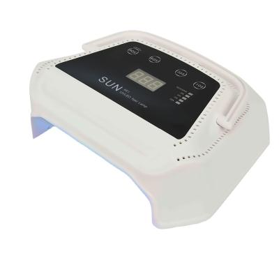 China 72w Nail Lamp 2022 Best Portable Rechargeable LED Nail Lamp 2022 Cordless UV Rechargeable Led UV Nail Dryer for sale