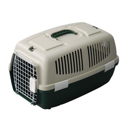 China Small Viable Plastic Flight Kennel For Sale Pet Carrier Cage for sale