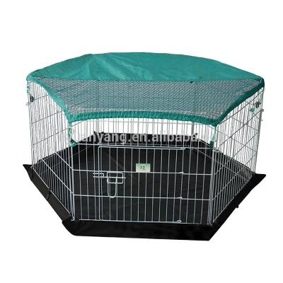 China Sustainable Large Size Metal Material Indoor Dog Fence Crates For Dogs With Cover And Floor Or Not, Price Not Include Soft-sided Carriers for sale