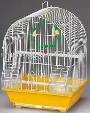 China Wholesale Small Viable Decorative Wire Birdcage House for sale