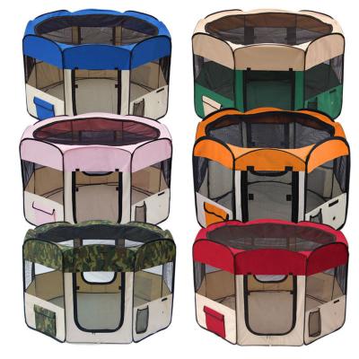 China Durable Pet Park Dog Enclosure Folding Waterproof Pet Exercise Pen for sale