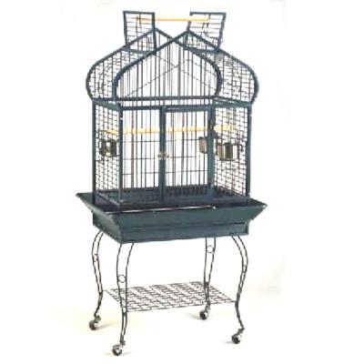 China Large Viable Chinese Luxurious Wire Parrot Cage With Feeder for sale