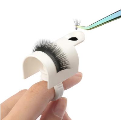 China Eyelash Extension Tools U-band Eyelash Divider Eyelash Extension Palette Holder Ring Root Divider, Eyelash Trainer Tool for sale