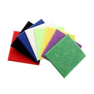 China Contemporary Polyester fiber sound-absorbing board environmental class E 0 sound-absorbing noise reduction for sale