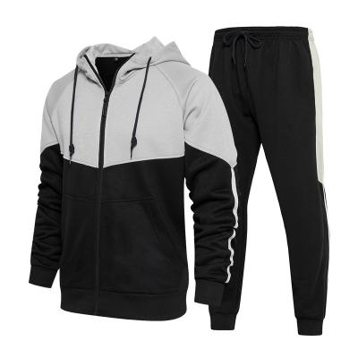 China New Gym Jogging Tracksuit Men's Low Price Thermal Slim Fit OEM Sportswear European Clothing Casual Daily Zipper Up Jogging Tracksuit Sweat for sale