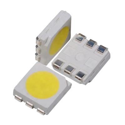 China INGAN PLCC6 5050 White Light Emitting Diode LED Outdoor Mounted Chip Lighting Sources 6 Pin Electronics Components Parts of 5450 SMD for sale