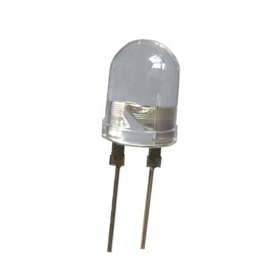 China Lighting 10mm Around 0.2w And 0.5W Purple LED Lamp Through Hole DIP LED Violet Diode High Bright Light Emitting Diode RoHS Free Samples for sale