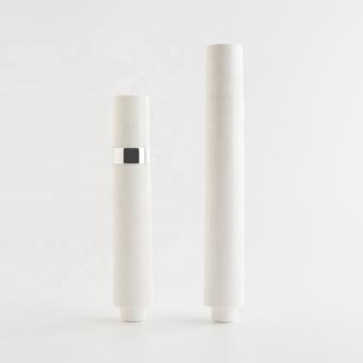 China Recyclable Wholesale Cosmetic Plastic Airless Roll On Bottles 10ml With Steel Ball For Eye Cream for sale