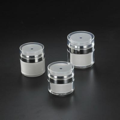 China Direct sellingluxury cosmetic containers airless cream bottle skin care cream detonation model for sale