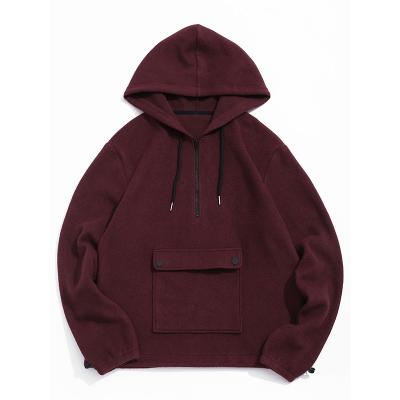 China xxxxl Anti-Shrink Thick Pullover Hoodies OEM Anti-Shrink Hoodies With Half Zipper Pullover Solid Casual Hoodies Oversized for sale