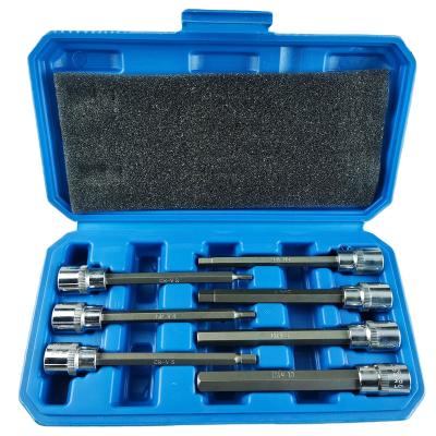 China Reparing 7pcs 6point Bit Socket Set Cr-V Durable for sale