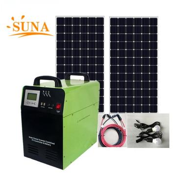 China Outdoor Portable Solar Generator 1000W 1200W 110V 220V LiFePO4 Battery Power Generator Station Outdoor RV Home Energy System for sale