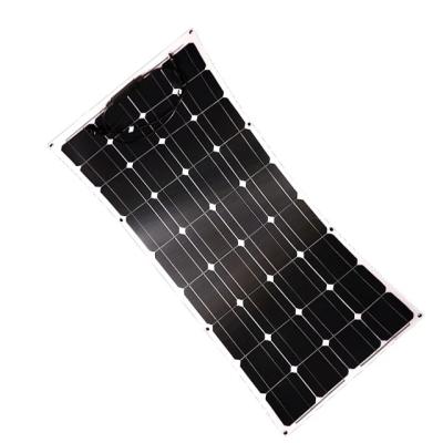 China Commercial China manufacturer 80w 12v flexible solar panel 100w semi flexible solar panel for RV  boat yacht for sale