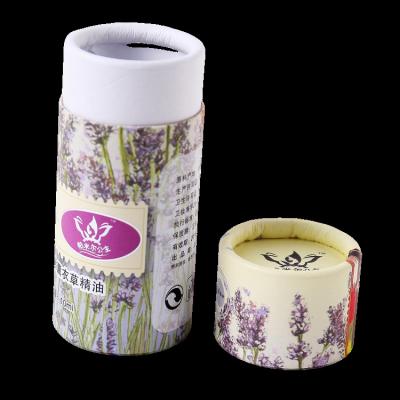 China Biodegradable High Quality Durable Using Various Balm Packaging Paper Tubes Cosmetics With Lid for sale