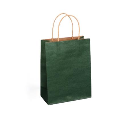 China Wholesale High Quality Color Print Recyclable Take Away Custom Food Bag Shopping Kraft Paper Bags for sale