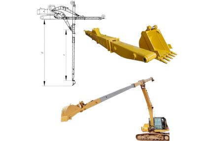 China Q690D HG785 Excavator Telescopic Boom Long Reach Boom With 16m Digging Depth for sale