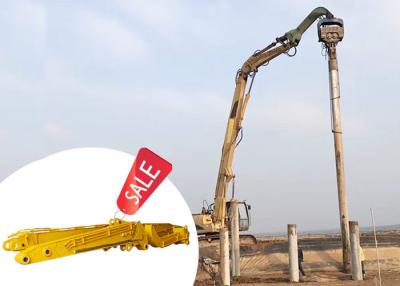 China 30ton-38ton Excavator Pile Driving Arm Pile Driver Attachment For Piling Higher for sale