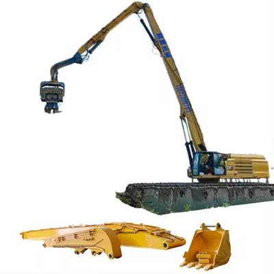 China OEM 20-85ton Excavator Pile Driving Arm , Hydraulic Vibratory Pile Driver Arm for sale