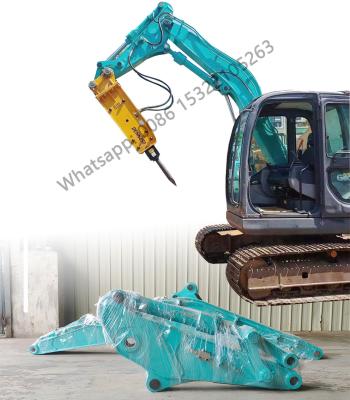 China Q355B Q690 Q550 Excavator Tunnel Arm Digger Short Reach Boom Arm Manufacturers for sale