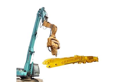 China High Strength Pile Driving Arm Boom for 20ton - 24ton Excavator for sale