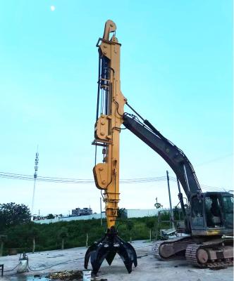 China Heavy Duty Excavator Extendable Arm , Long Reach Telescopic Boom For Digging for sale