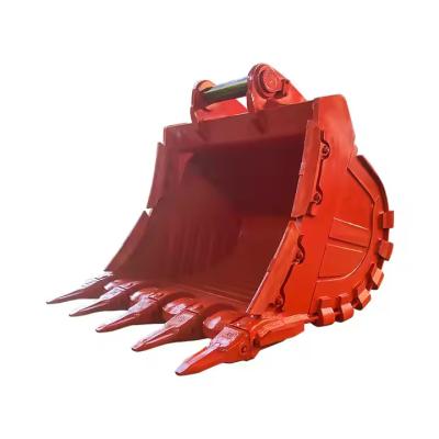 China Custom Excavation Rock Bucket Attachment , Demolition Excavation rock ripping bucket for sale