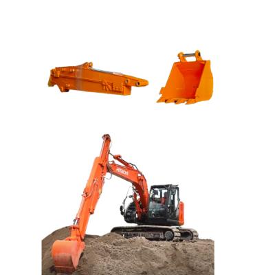 China Q355B Long Reach Telescopic Sliding Arm 8-12m For Hydraulic Hitachi Excavator for sale