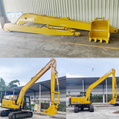 China Long reach excavator long arm for digging long reach cleaning river silt for cat hitachi komatsu for sale