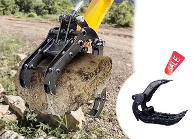 China longer life-span mechanical stone grapple for cat hitachi komatsu sany for sale