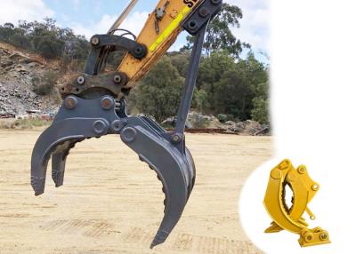 China Longer Life Span Mechanical Grab For CAT HITACHI KOMATSU Excavator for sale