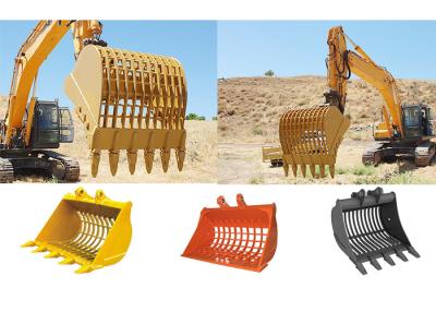 China CAT HITACHI KOMATSU Excavator Sieve Bucket Excavator Attachments for sale