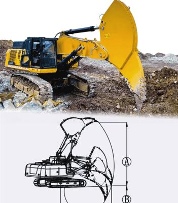 China Excavator Rock Boom Arm For Maximum Power In Rock Excavation Projects for sale