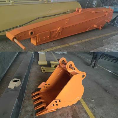 China Utilice una excavadora de largo alcance Telescópica Boom Shaogang Q355B Mejor Deslizador en venta