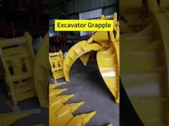 Excavator grapple excavator grab