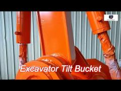 shaogang q355b excavator tilt bucket for digging sand soil silt