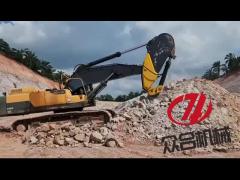 Excavator rock arm rock boom for mining work