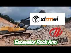 hard sand hard rock excavator rock boom for mining work for cat jcb komatsu