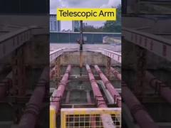 Excavator telescopic arm telescopic boom excavator long reach arm excavator long boom