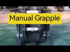 excavator manual grapple excavator grapple excavator grab