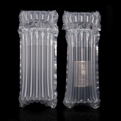 China Shockproof Hot Selling Wine Bottle Protector Inflatable Air Column Bags Packaging for sale