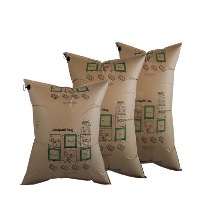 China Reusable Recyclable AAR Kraft Paper Inflatable Shipping Airbag For Filling Void Fillers for sale