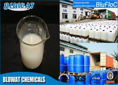 China Economical Polyacrylamide Emulsion For Color Removal in Coal Mine Washing for sale